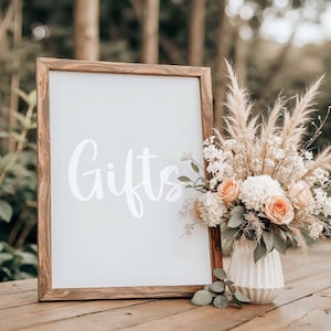 Gifts Decal Sticker for Wedding Sign, Wedding Gifts Decal, Vinyl Lettering for Gift Table, Wedding Cards Vinyl Decal for Wedding Mirror