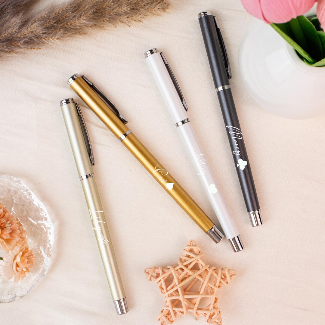 Personalized Engraved Ballpoint Pen | Custom Name Gift - Etsy