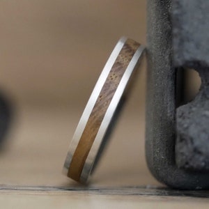 Native Diamond Wood Engagement Ring UK image 3