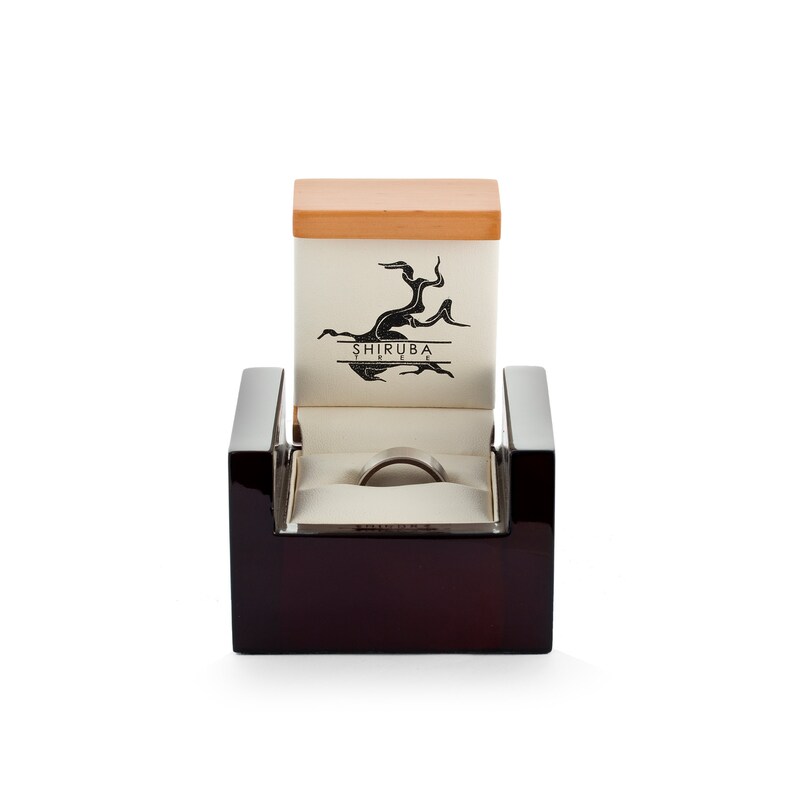 Wooden Engagement Ring Wood Wedding Rings UK Native Oval Etsy