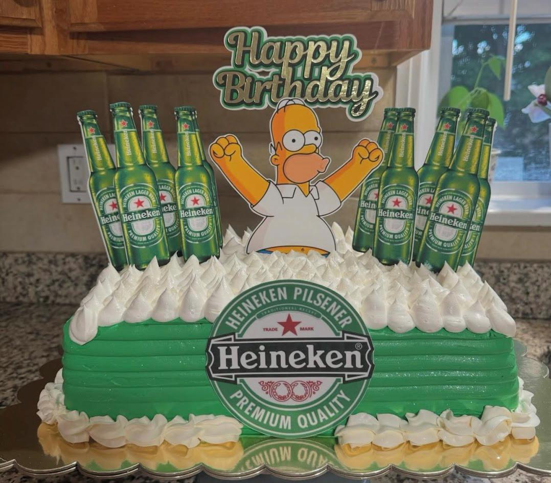 Beer Cake Topper: Birthday Party Decorations (6-piece Set) - Etsy