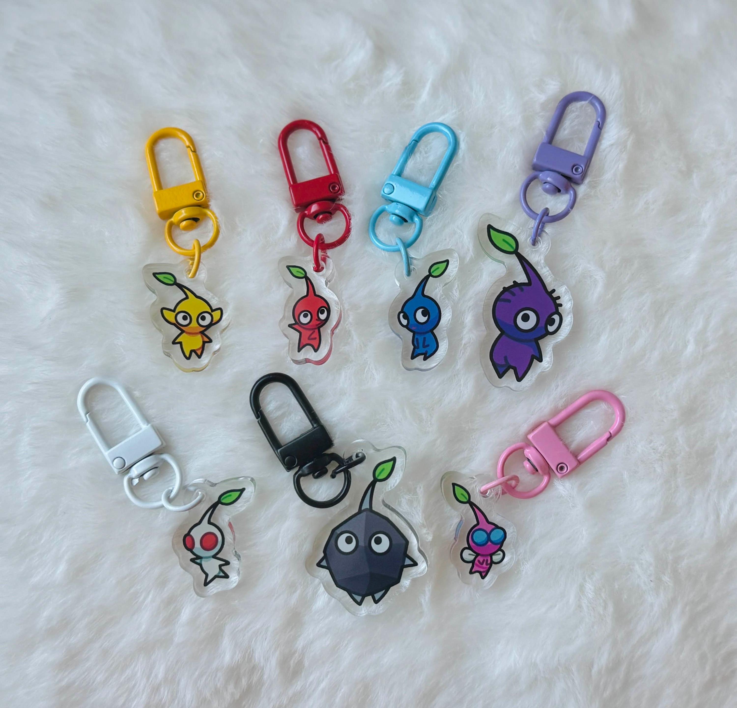 ピクミンのキーホルダー Pikmin keychain - Etsy 日本