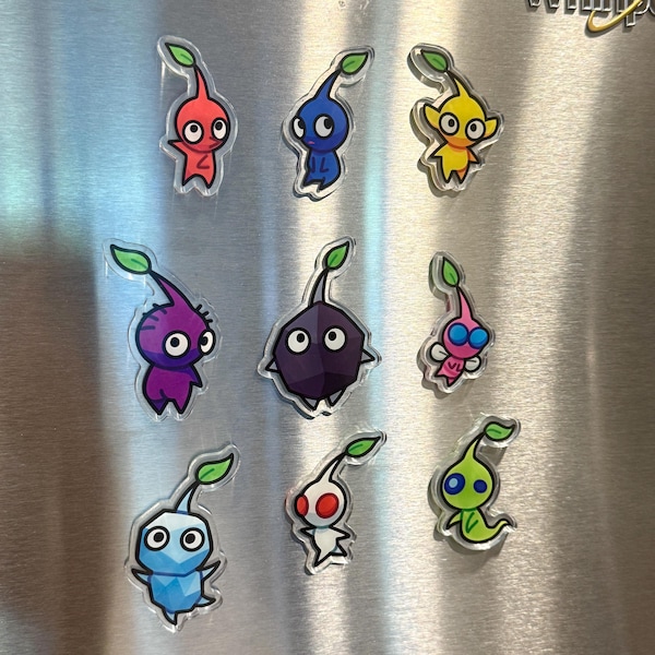 Pikmin Acrylic Fridge Magnet
