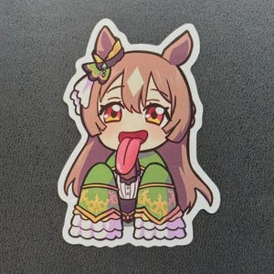 Assorted Umamusume Vinyl Sticker Weatherproof | Haru Urara, Oguri Cap, Freaky Satono Diamond, Gold Ship image 7