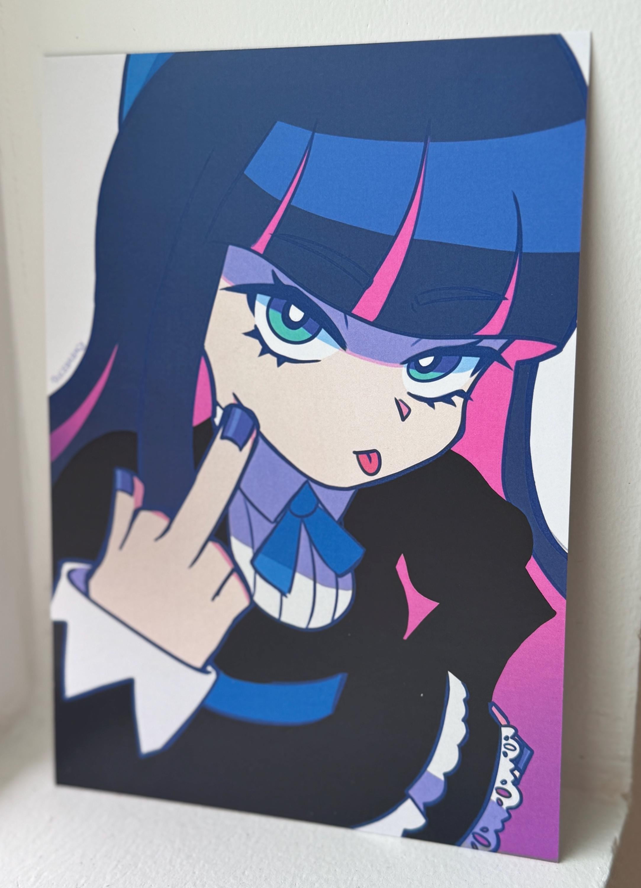 Panty and Stocking Art Print 5x7