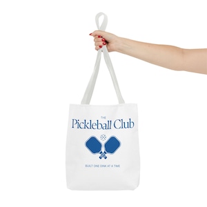 Pickleball Tote Bag: Durable Polyester Sports Tote