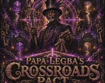 Papa Legba-Inspired Crossroads Reflection, Symbolic New Beginnings Journal, Personalized PDF Guide, Digital Download