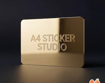 Personalisierte Metall NFC-Visitenkarte Luxuriöse kontaktlose digitale Karte mit individueller Gravur