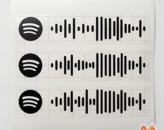 Scannbarer Freeware Code Cut Vinyl Aufkleber Aufkleber - Scan to Play