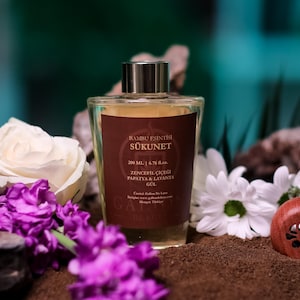 Handmade Reed Diffuser – Sükûnet – Luxury Bamboo Reed Home Fragrance