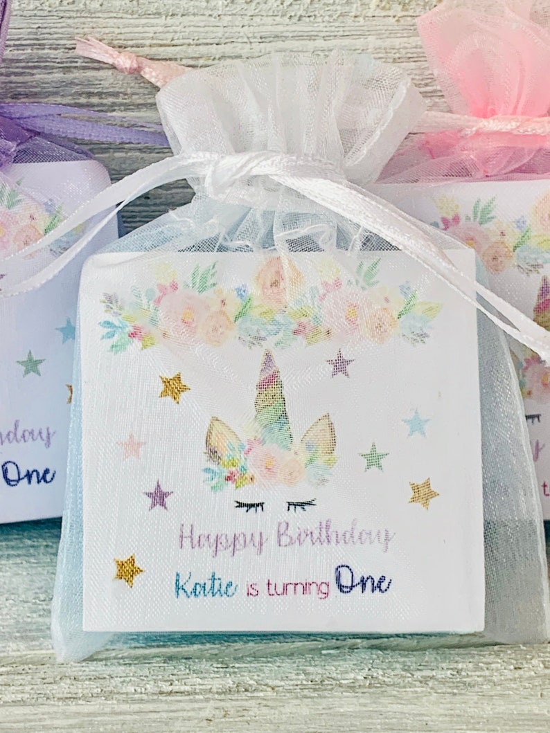 unicorn baby shower favors
