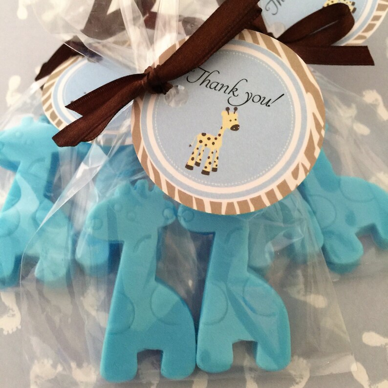 15 BABY GIRAFFE Party Favor Soaps: Baby Shower Favors | Etsy