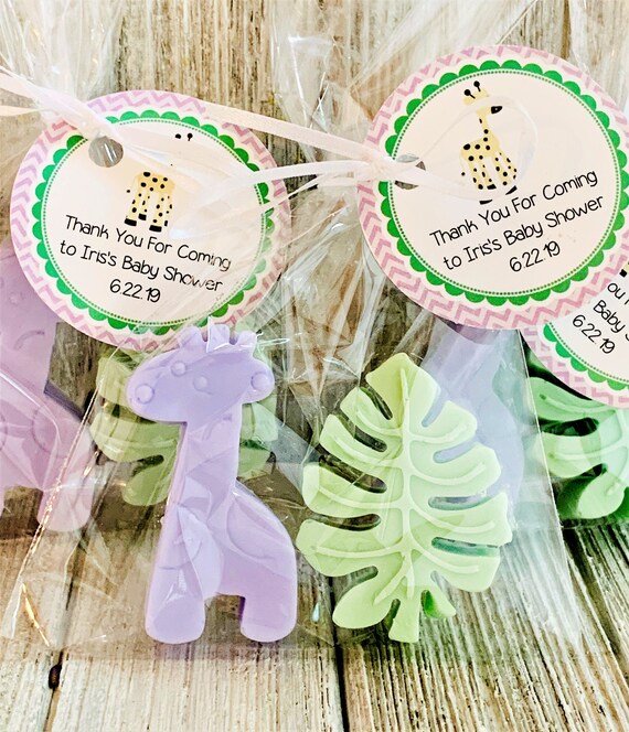 giraffe baby shower favors