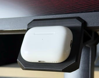 Supporto di ricarica wireless per AirPods Pro da posizionare sotto il monitor