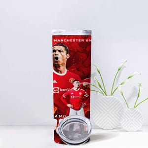 2er Pack Cristiano Ronaldo CR7 20 Unzen Tumbler Wrap Png Wrap digitale Datei Bild 5