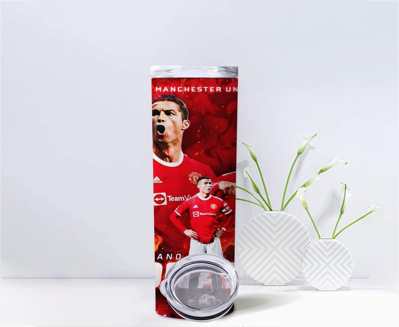 2er Pack Cristiano Ronaldo CR7 20 Unzen Tumbler Wrap Png Wrap digitale Datei Bild 5