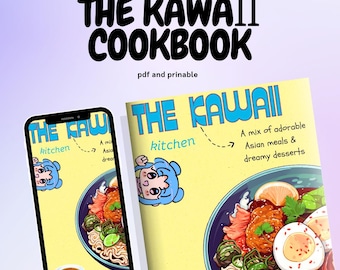 カワイイキッチンレシピブック、アジアンフレーバー（デジタルPDF）