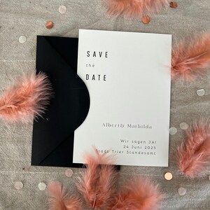 ab 25Stk. Hochzeitseinladungskarte oder Hochzeitseinladungskarten Set, Save the Date, verschiedene Formate, verschiedene Papiersorten
