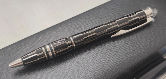 Smooth Montblanc Starwalker Black Mystery Edition Ballpoint Pen