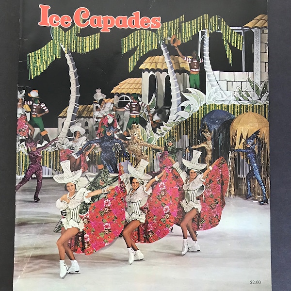 Vintage Ice Capades Color Souvenir Program 1976 Olympic Skater Dorothy Hamill