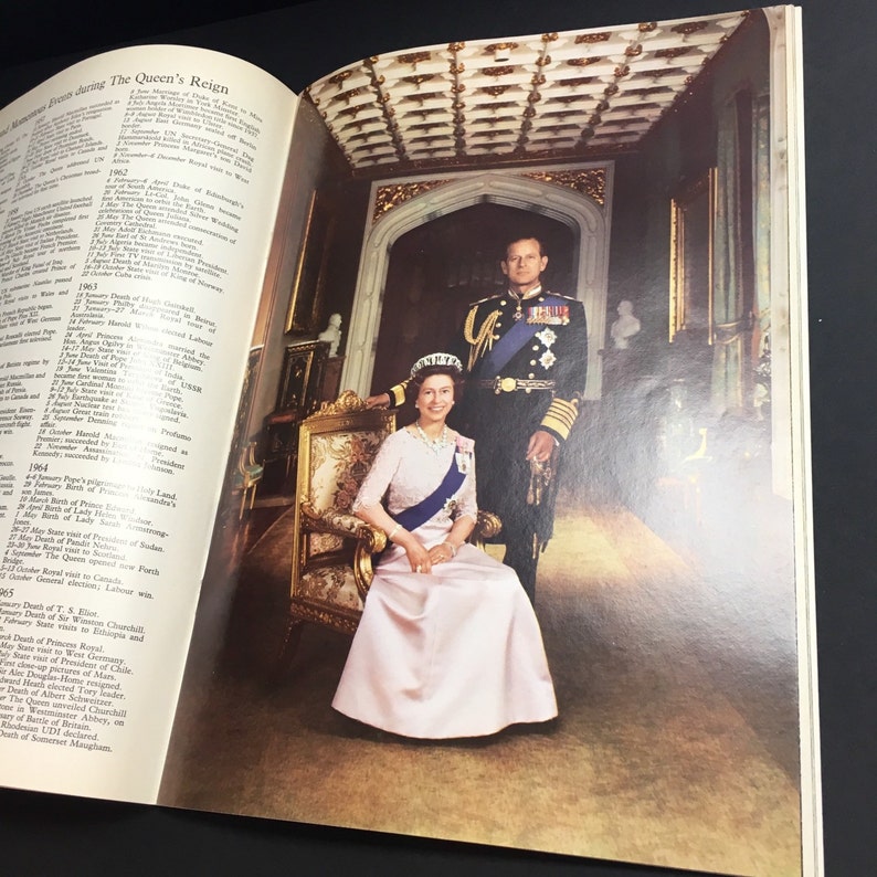 Queen Elizabeth II Silver Jubilee 1972 Collectible Commemorative