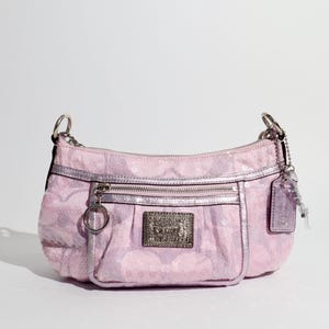 Coach Pink Poppy Shoulder Bag - Etsy