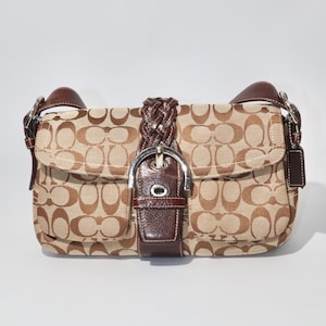 Coach Vintage 2007 Soho Belt Shoulder Bag in Brown/Tan