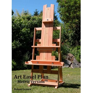 Art Easel Plan Pdf Etsy