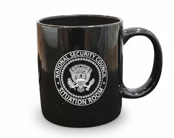 National Security Council Coffee Mug - Patriotic Government Mug USA Leadership Collectible Ceramic Gift
