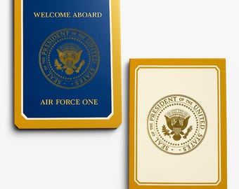 Presidential Air Force One Playing Cards – Patriotic Collectible Deck