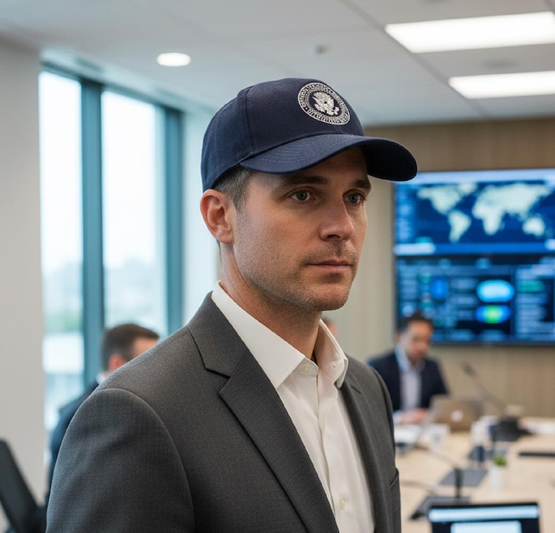 Presidential National Security Council Hat NSC Patriotic Cap American Leadership Security Gift image 5