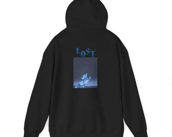 Lost Hand Reaching Out Reflective Kapuzenpullover