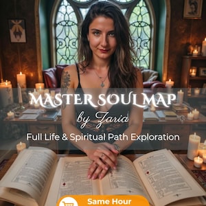 Master Seelenkartenlegung | Selbe Stunde | In-Tiefe Seelenbau | Lebensweg | Karmische Zyklen | Kanalisierte Botschaft | Psychic Reading bei Zaria