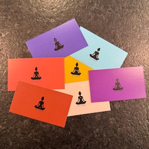 Jeu complet de cartes de fréquence des chakras – Affirmations de la racine à la couronne pour la guérison et l'alignement