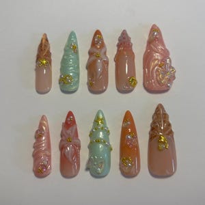 Pressione as unhas