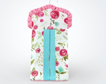 Floral Diaper Stacker