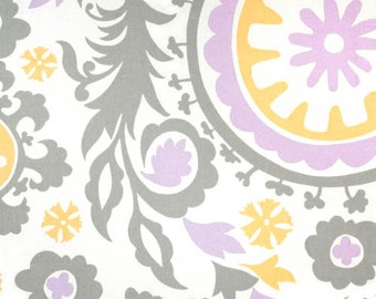 Suzani Wisteria Twill - Fabric By The Yard