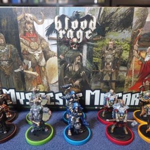 Blood Rage: Mystics of Midgard Painted Miniatures Service