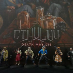 Cthulhu: Death May Die Unspeakable Box Painted Miniatures Service