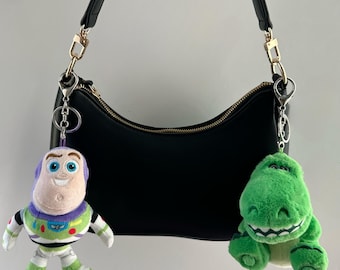 Lightyear / Rex Keychain Plush-  Bag Charm, Backpack Accessories
