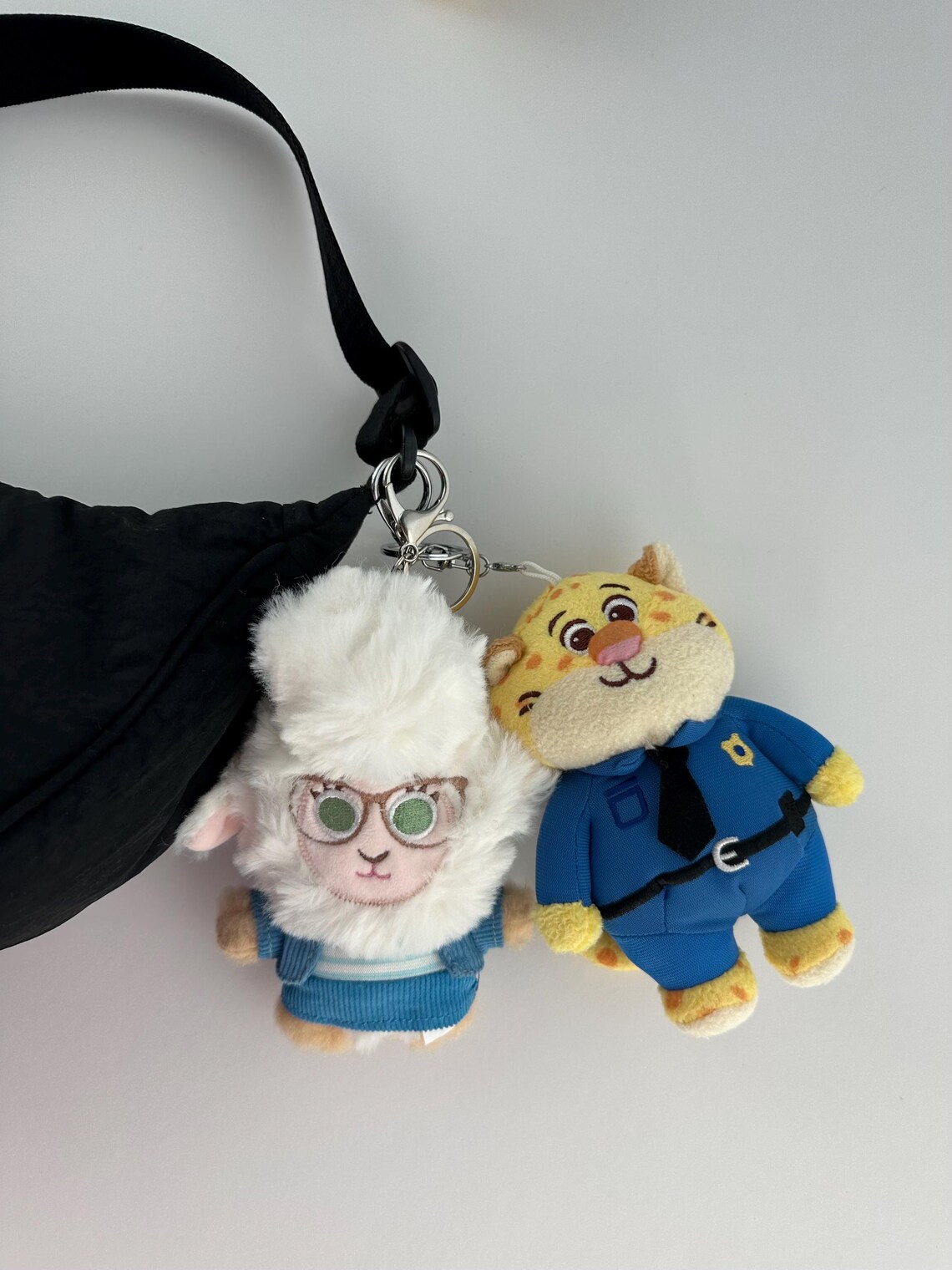 Zoo Friends Inspired Plush Keychain: Animal Character Bag Charm - Etsy