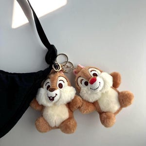 Chip and Dale Keychain Plush / Bag Charm