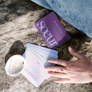 Cartes d'affirmations conscientes