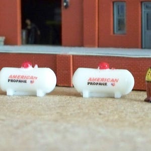N-skala propantankar, modelljärnvägslandskap 2-pack