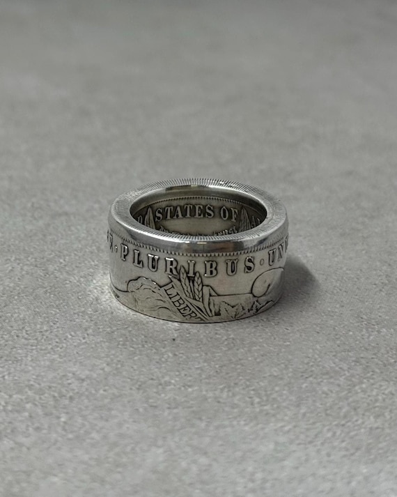 Morgan dollar ring size 9 - image 1