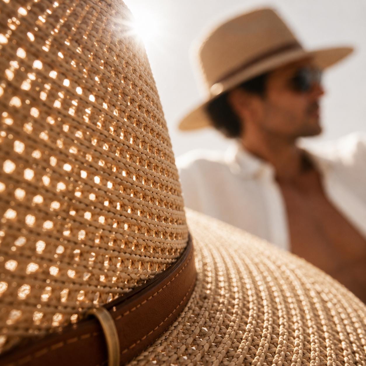 Funny Authentic Panama Hat Wide Brim Foldable Straw Hat for Men & Women Breathable Summer Travel Hat UV Protection Adjustable Fit