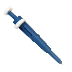 3D-Printed Pipette Pen (Steel Blue)
