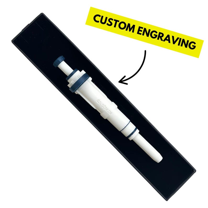 Pipette Pen, Personalized, 3d-printed (cloud White), Retractable, Cell ...