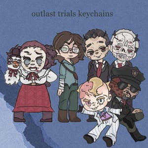 Llaveros de Outlast Trials