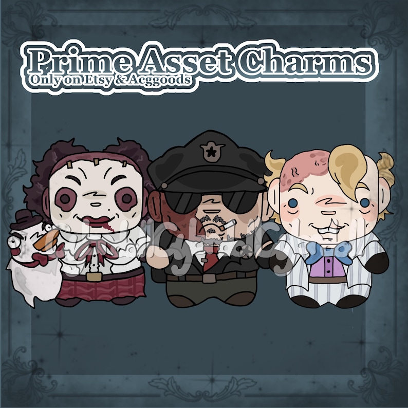 Outlast Trials - Prime Asset Phone Charms image 1